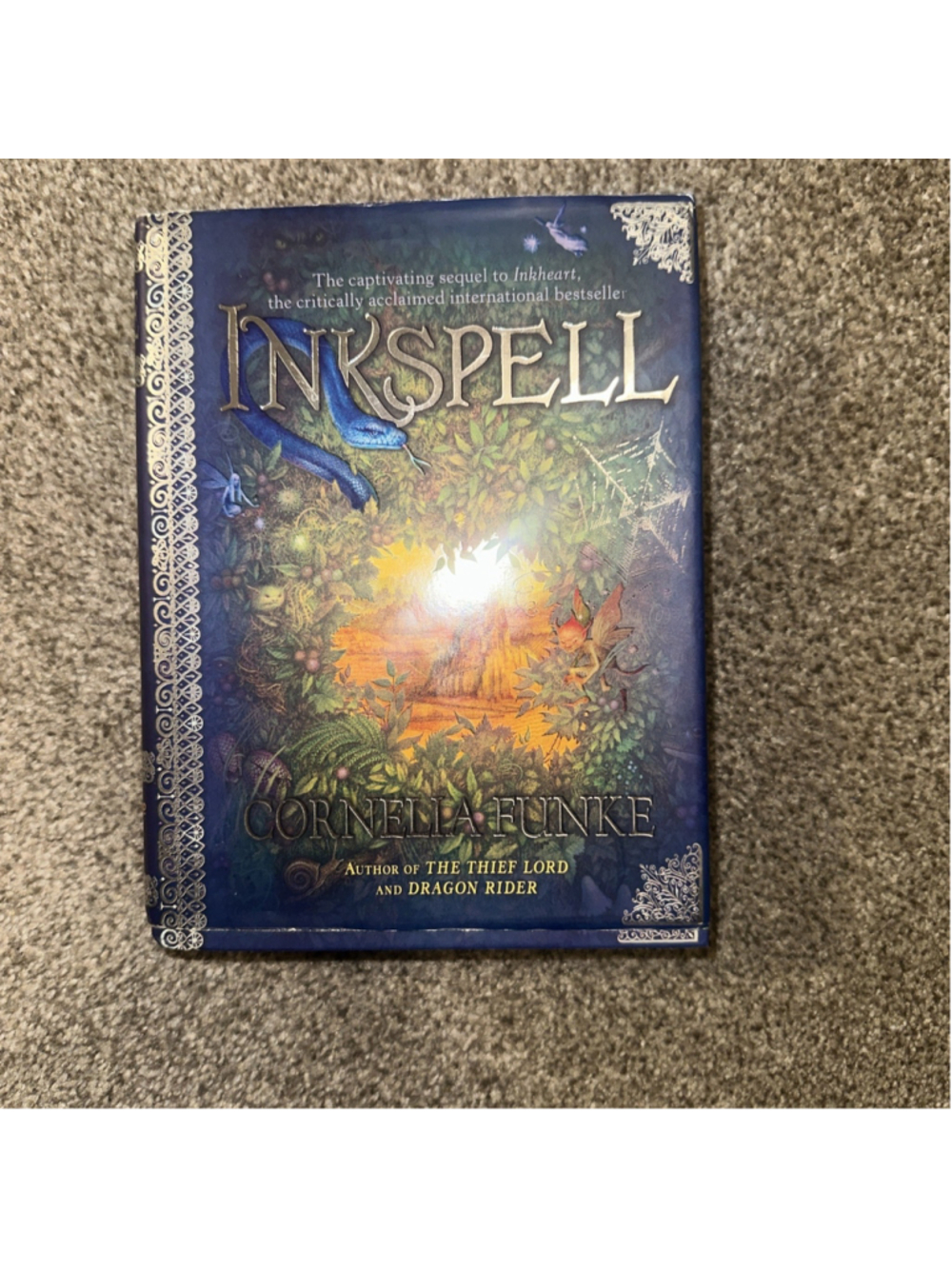 Cornelia Funke INKSPELL Hardcover, 1st American Edition October 2005 1st Edition